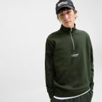 Erkek Yarim Fermuarli Sweatshirt - Soho - 01H - Yeşil