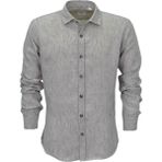 Erkek Yazlık Slim Fitt Uzun Kol Gömlek 2431 BGL-ST04755 - Gri