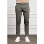 Erkek Yeşil Slim Fit Dar Kesim Chino Pantolon