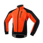 Erkekler Bisiklet Ceket Su Geçirmez Rüzgar Geçirmez Termal Polar Bisiklet Jersey MTB Bisiklet Sürme Koşu Sonbahar Kış Ceket Kaban