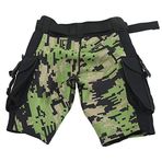 Erkekler Dalış Şort 2.5 MM Dalış Kumaş Gerilebilir Su Geçirmez Erkekler Dalış Elbisesi Şort Pantolon Dalış Sörf Kayık için(M)