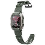 Erkekler için akıllı saatler, Bluetooth aramaları ile 2,01 inç HD ekran, 100+ spor modu, IP68 su geçirmez, yüzme fitness akıllı saat, Android ve iPhone için, kan basıncı/nabız, akıllı saat, siyah