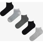 Erkekler İçin Penti 5'li Renkli Urban Mix Patik Çorap Seti Konforlu ve Şık Tasarım - 39 - 42