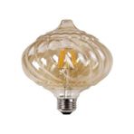 Erkled Dekoratif (Rustik) Ledli Ampul 6 W. Renk Amber/E27 Duy - Sarı