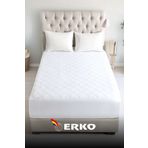Erko Dört Mevsim Soft Touch Full Kenar Fitted Kapitone Yatak Koruyucu Alez Tek Kişilik Çift Kişilik Tüm Ebatlar