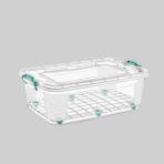 Erkoç Poly Time 2 Adet 40 40 L Tekerlekli Derin Multibox Saklama Kabı