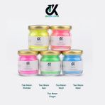 Erkon Kimya 5'li Neon Toz Boya Seti 5*10GR Standart Boyalar Renkli Pigmentler