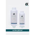 ERKON KİMYA ULTRA ŞEFFAF HIZLI Hobby Epoxy Epoksi Reçine İnce Döküm Fast 750 GR