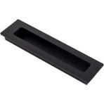 Erkul 1016-Gonca Mat Siyah 160 mm Mobilya Kulp
