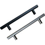 Erkul 715-Petunya Mat Siyah 160 mm Mobilya Kulp