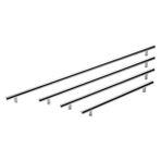 Erkul Boy 160 mm 12'lik Alüminyum Krom Kulp