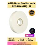 Erkut Online Süper Güçlü Uzun Ömürlü Kuvvetli Yapışkan Kolay Uygulanır İz Bırakmaz Çift Taraflı Köpük Bant