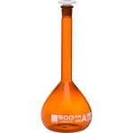 Erlab 100 ml Amber Renk Cam Balon Joje