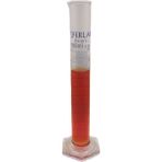 Erlab Mezür Cam 100 ml Altıgen Taban Borosilikat
