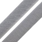 Erlif Cırt cırtlı bant 20 mm genişliğinde cırt cırtlı bant dikmek için (fare grisi, 5 metre)