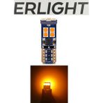 Erlight W5W T10 Turuncu Dipsiz Tavan Park Plaka Ledi 1 Adet