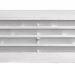 ErmaC Raksan 008 A Kapı Transfer Menfezi 400x90 mm Plastik Beyaz 1 set (çift taraflı)