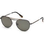 Ermenegildo Zegna Ermenegıldo Zegna EZ0103 08E Avıator Pılot Unısex Güneş Gözlüğü - Kahve