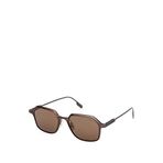 Ermenegildo Zegna Ez 0274/s 49e Erkek Güneş Gözlüğü - Kahverengi