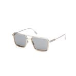 Ermenegildo Zegna Unisex Güneş Gözlüğü, Tek Ebat, EZ0257-17A, Gri, üniseks-yetişkin
