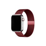 ERMER Apple Watch 10/9/8/7/6/5/4/3/se/ultra Serisi İçin 49 46 45 44 42mm Paslanmaz Metal Hasır Örgü Kordon