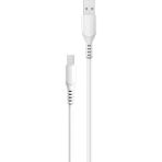 Ermer Hızlı Şarj Kablosu Type-C Android Uyumlu 3.0A USB Data Veri Aktarım Samsung Xiaomi Huawei Oppo - Beyaz