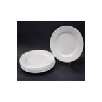 Ermiya 12 Adet Beyaz Melamin Tatlı,pasta Servis Tabağı 21CM Sığ Tabak 869160417147