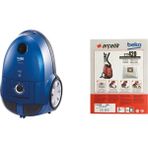 Ermiya 20 Ad Beko Trb 5986 B Elektirikli Süpürge Toz Torba ve Performer Motor Koruma Filtresi - 20 Adet