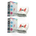 Ermiya 869431570977 20 Ad Bosch Siemens Typ D E F H G Elektrikli Süpürge Toz Torbası+5 Kutu