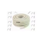 Ermiya 869KLMDRN0584S Klima Su Tahliye Hortumu 10 Metre Drenaj Hortum 15 Çivi-2 Ek-1 Y+ 1 Pipo-1 Dekoratif Bant