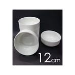 Ermiya 869ULV2OK0869 14 Adet Sağlam Beyaz Melamin Çorba Kasesi 12Cm Yoğurt,hoşaf,sütlaç Ev Lokanta Tipi Geniş Kenarlı Tas