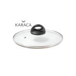 Ermiya Tencere Tava Sahan Için Temperli Z Tipi Cam Kapak 26 Cm