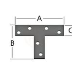 Ermo 135X110X30 T Gönye Yekpare - LM19279