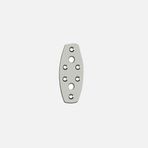 Ermo 3x7 cm Oval Düz Gönye