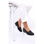 Ern Shoes Kadın Tam Ortopedik Anne Ayakkabısı Siyah Renk ile Rahat Adımlar Sunar
