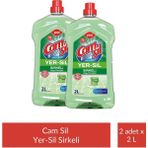 Ernet Camsil Yer-Sil Sirkeli 2 Lt x 2 Adet - Yeşil