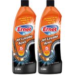 Ernet Süper Likit Jel Lavabo Açıcı 1 lt (2 paketi)