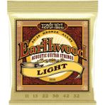 Ernie Ball 2004 Earthwood Light 80/20 Bronze Takım Tel Akustik Gitar