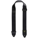 Ernie Ball 5cm Siyah İtalyan Deri Tri-Glide Gitar Askısı