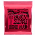 Ernie Ball Burly Slinky Nickelwound Elektro Gitar Telleri 3'lü Paket, Ölçü 11-52
