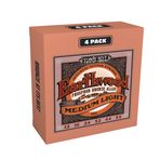Ernie Ball Earthwood Orta Hafif Fosfor Bronz Akustik Gitar Telleri Amazon Exclusive 4'lü Paket - 12-54 Kalınlık