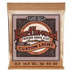 Ernie Ball Earthwood Özel Hafif Fosfor Bronz Akustik Gitar Telleri - 11.5-54 Kalınlık