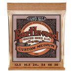 Ernie Ball Earthwood Özel Orta Fosfor Bronz Akustik Gitar Telleri - 12.5-56 Kalınlık