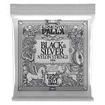 Ernie Ball Ernesto Palla Siyah & Gümüş Klasik Gitar Telleri Naylon