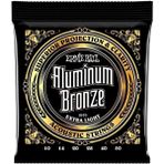 Ernie Ball Ernie Ball P02570 Aluminum Bronz Extra Light 10-50 Akustik Gitar Tel Seti