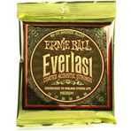 Ernie Ball Everlast Orta Kaplama 80/20 Bronz Akustik Gitar Telleri, Ölçü 13-56