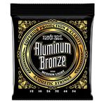 Ernie Ball Orta Hafif Alüminyum Bronz Akustik Gitar Telleri, ölçü 12-54