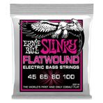 Ernie Ball P02814 45-100 Super Slinky Flatwound Bas Gitar Teli