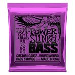 Ernie Ball Power Slinky Nickel Wound Elektro Gitar Telleri, Ölçü 55-110