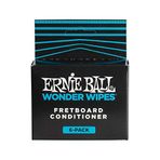 ERNIE BALL Wonder Wipes Fretboard Conditioner 6lı Paket Klavye Bakım